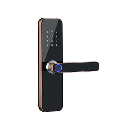 Broken Bridge Aluminum Graffiti Remote Narrow Side Door Fingerprint Password Lock Wifi Lock Manufacturer