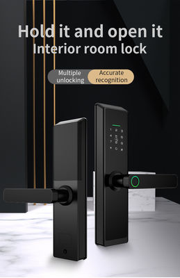 Security Smart Lock Fingerprint Keyless Entry Door Lock Passwords App Remote Control